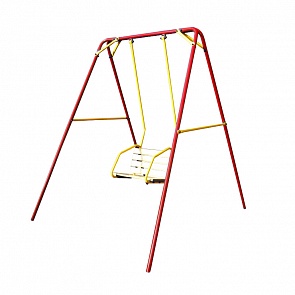 Качели Лидер 1-03, цвет - красно/жёлтый (Лидер, Лидер 1-03)